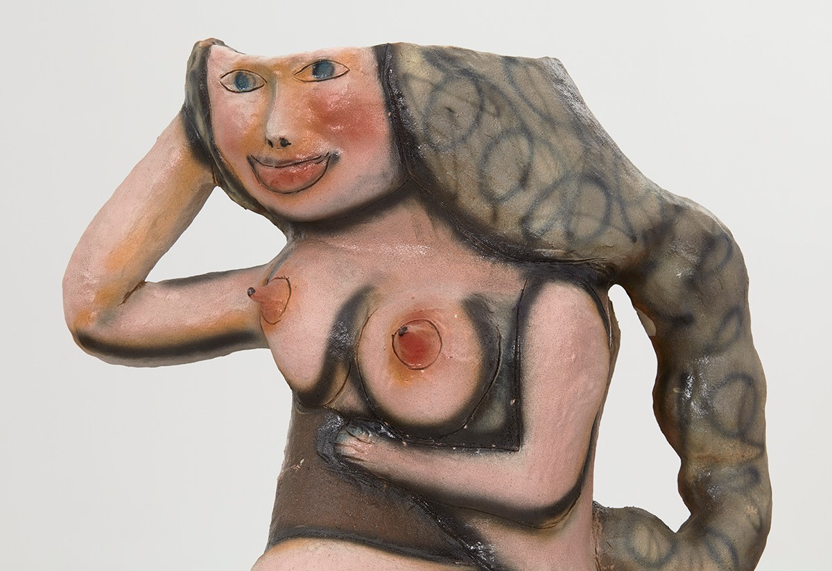 Ruby Neri Woman with Hand on Head, 2016