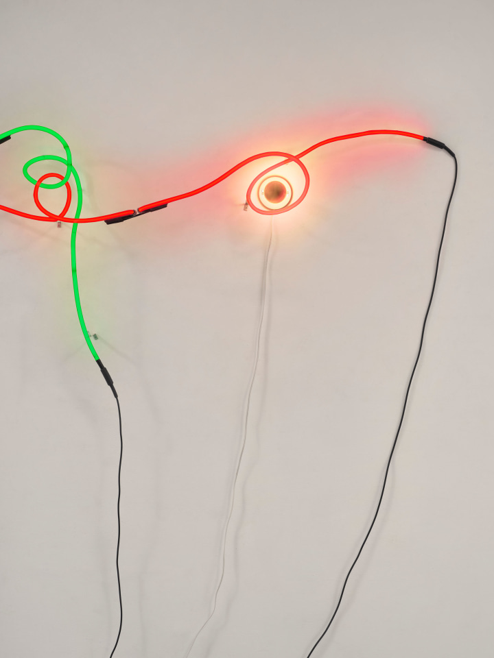Keith Sonnier, Neon Wrapping Incandescent V, 1970
