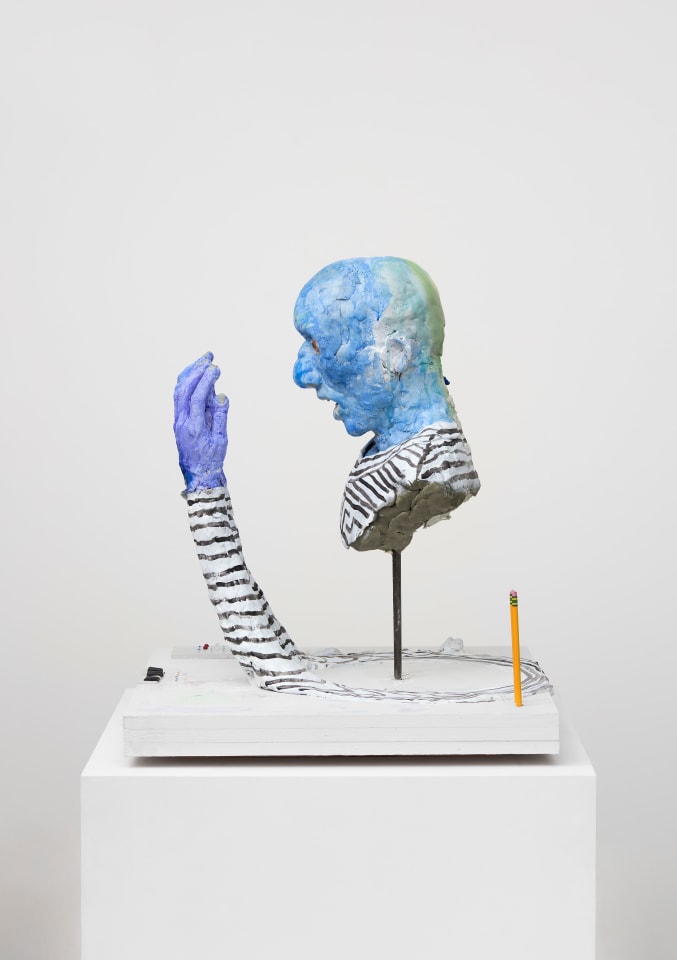 David Altmejd, Splitting Smurf, 2021