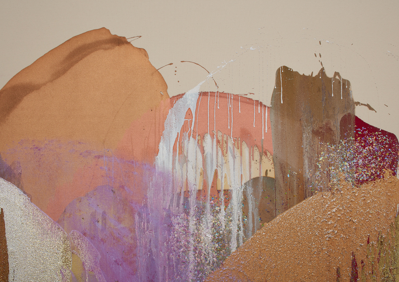 John Armleder Dip,&nbsp;2016