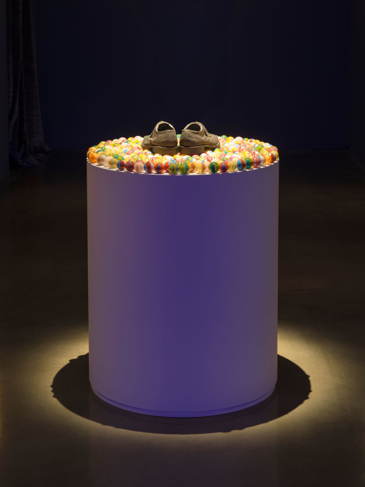 Derek Fordjour, Trepidation, 2025