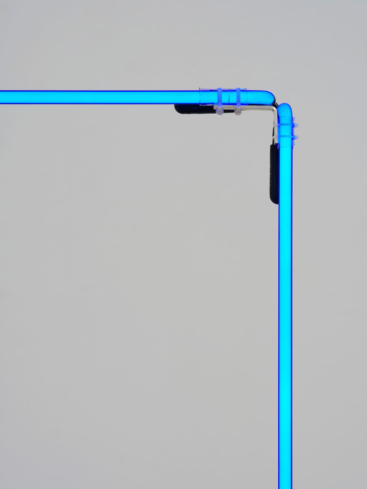 Keith Sonnier, Neon Wrapping Neon V, 1969