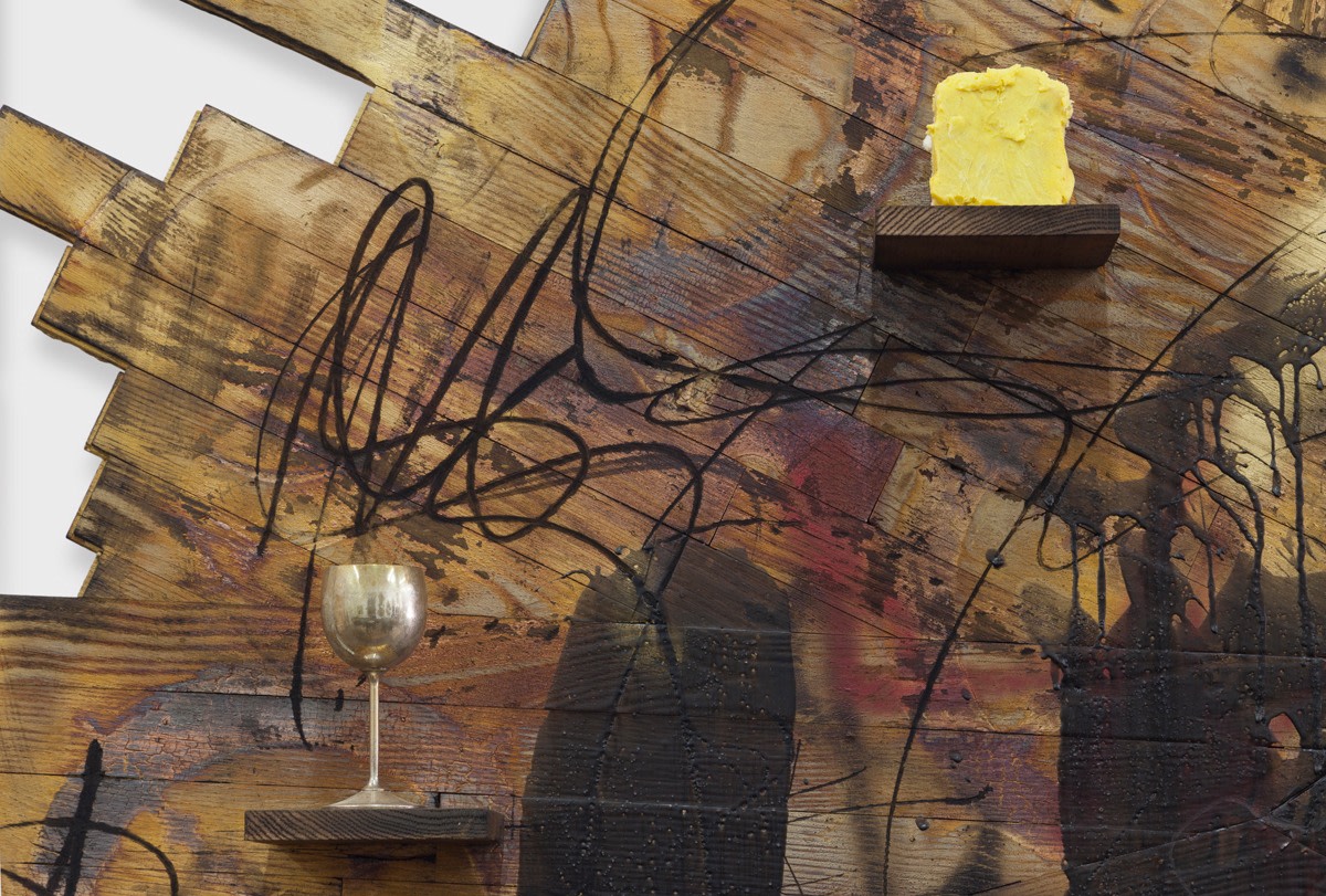 Rashid Johnson Swimming, 2014