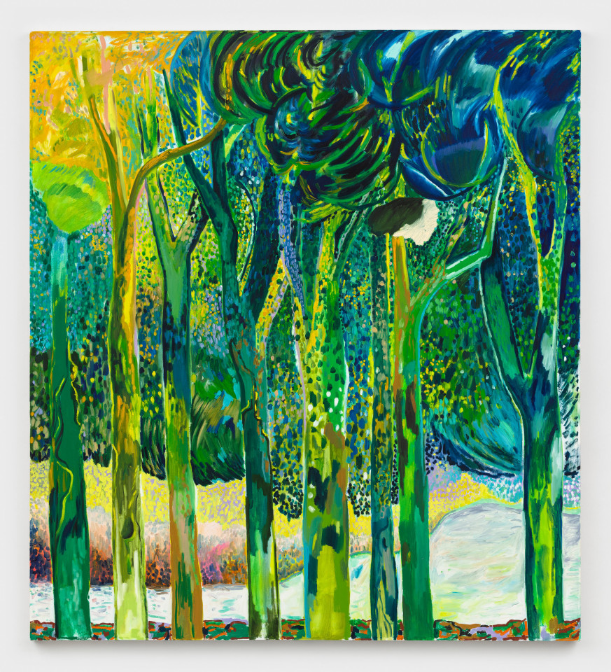 Shara Hughes, A Forest for the Trees, 2023