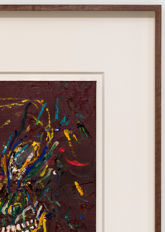 Mark Grotjahn, Untitled (Skull), 2023