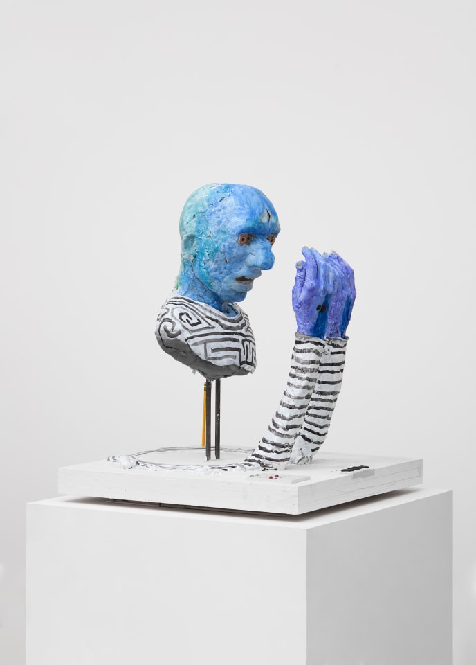 David Altmejd, Splitting Smurf, 2021