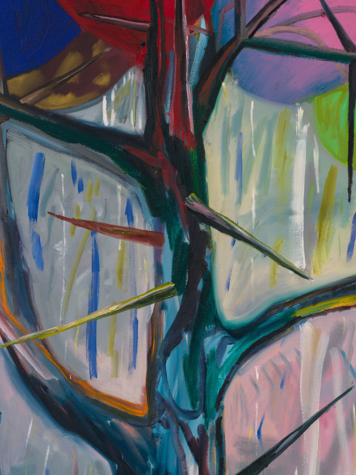 Shara Hughes, Bigger Person, 2024