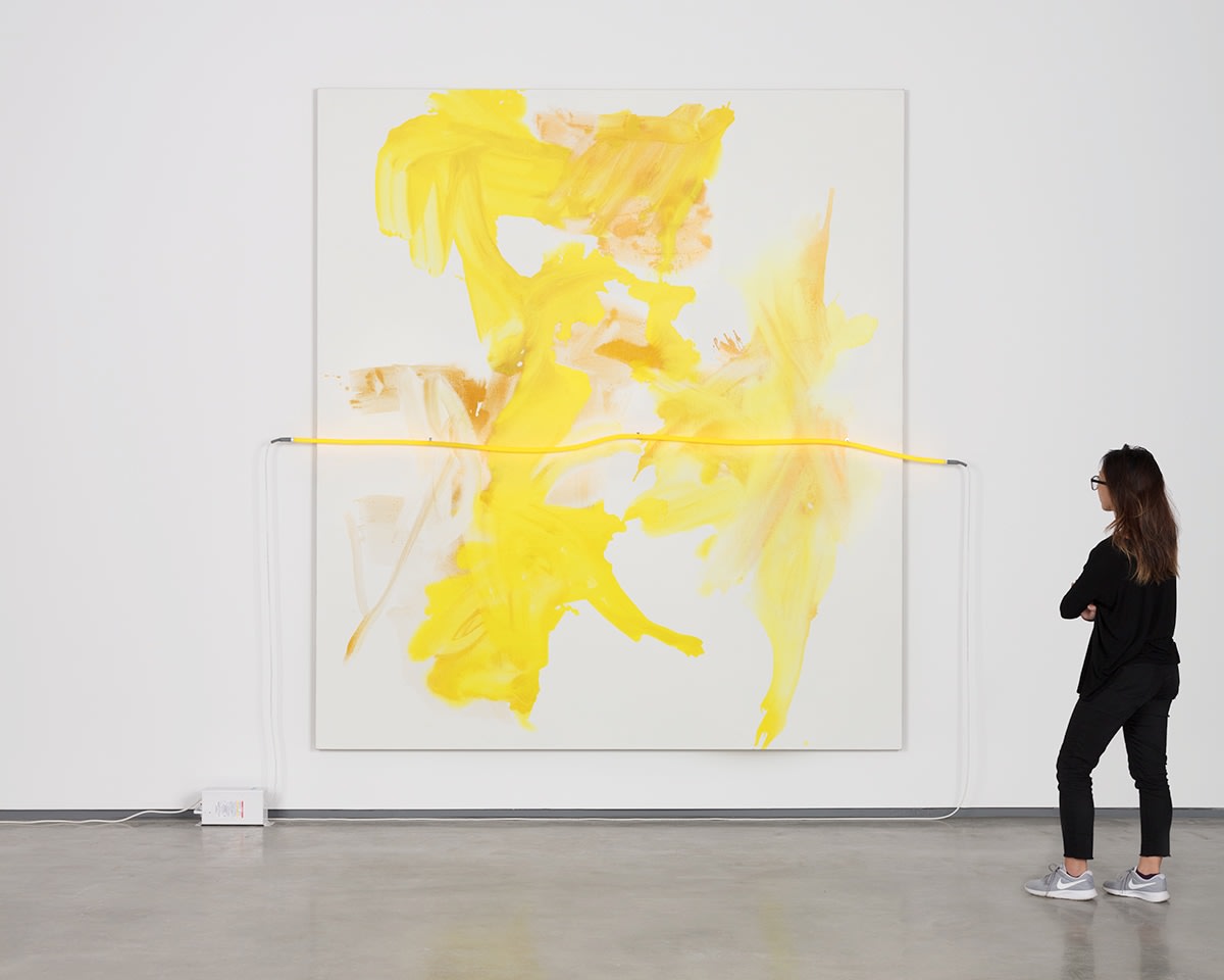 Mary Weatherford Daisy, 2017