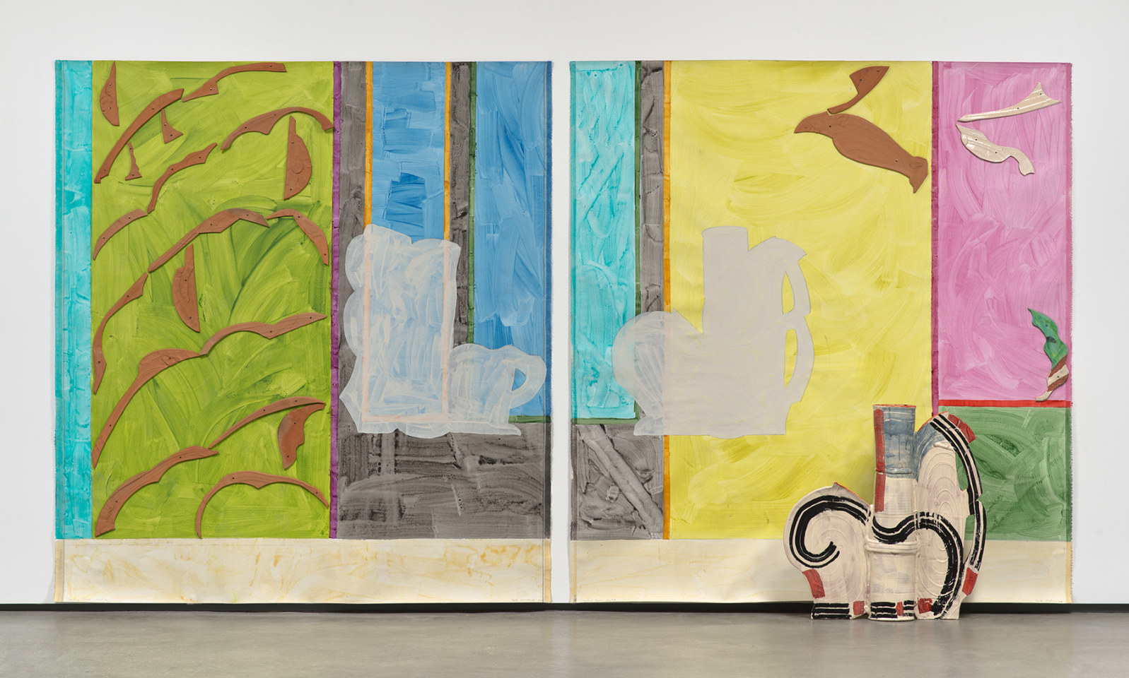 Betty Woodman Paola&#039;s Room (diptych), 2011