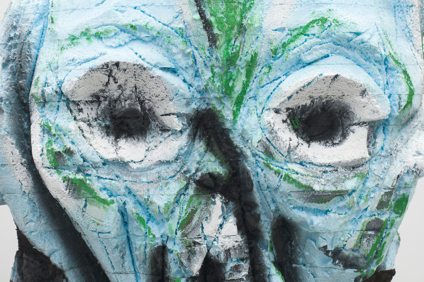 Huma Bhabha, Four Nights of a Dreamer, 2018 (detail)