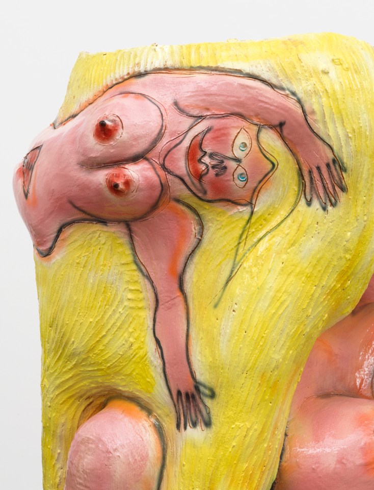Piet&agrave;, 2019 ceramic with glaze