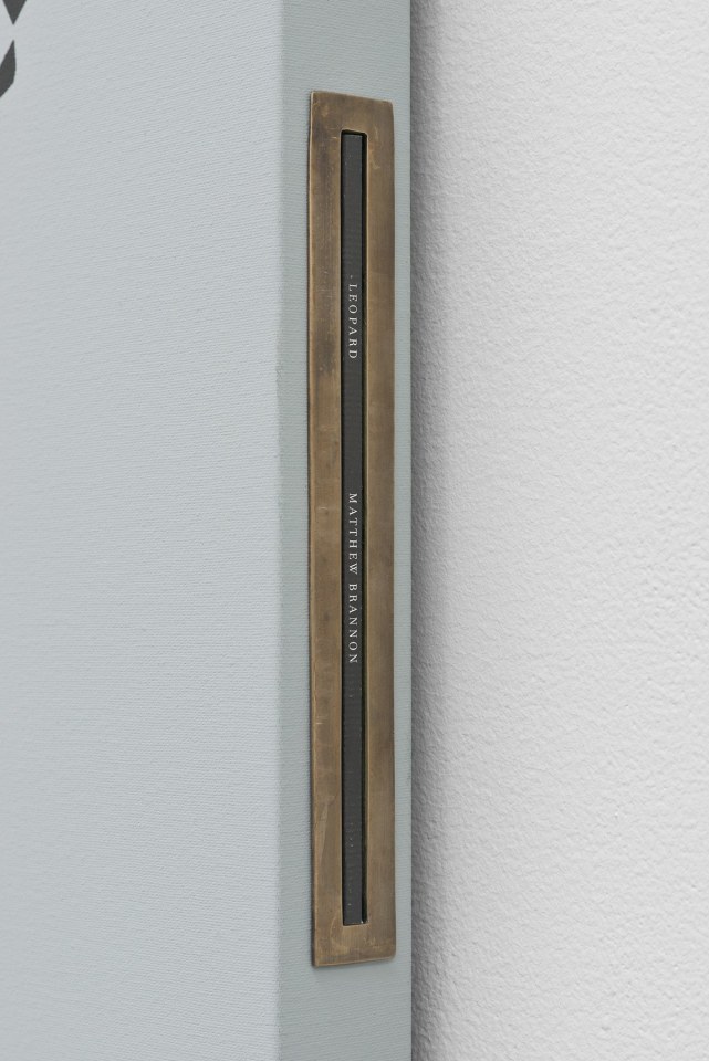 Matthew Brannon Inside Out, I (The Attendant), 2013