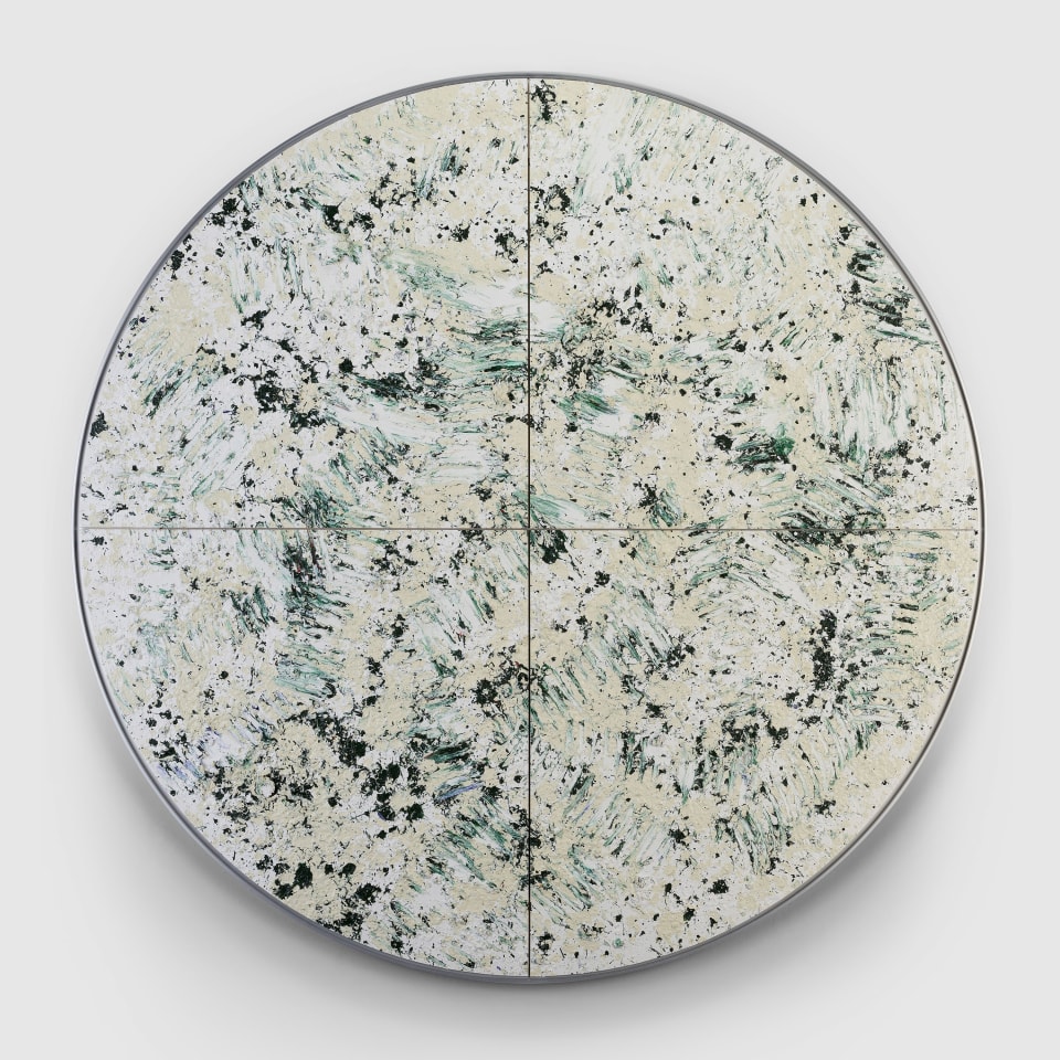 Sam Gilliam, Untitled (tondo), 2022