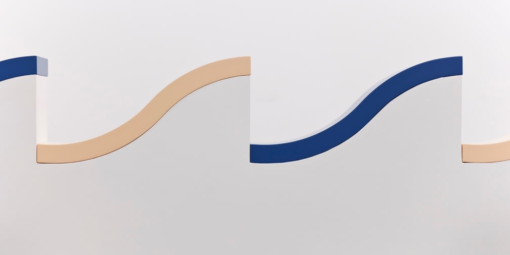 Elad Lassry Untitled (Wall, Los Angeles Blue and Nude), 2012