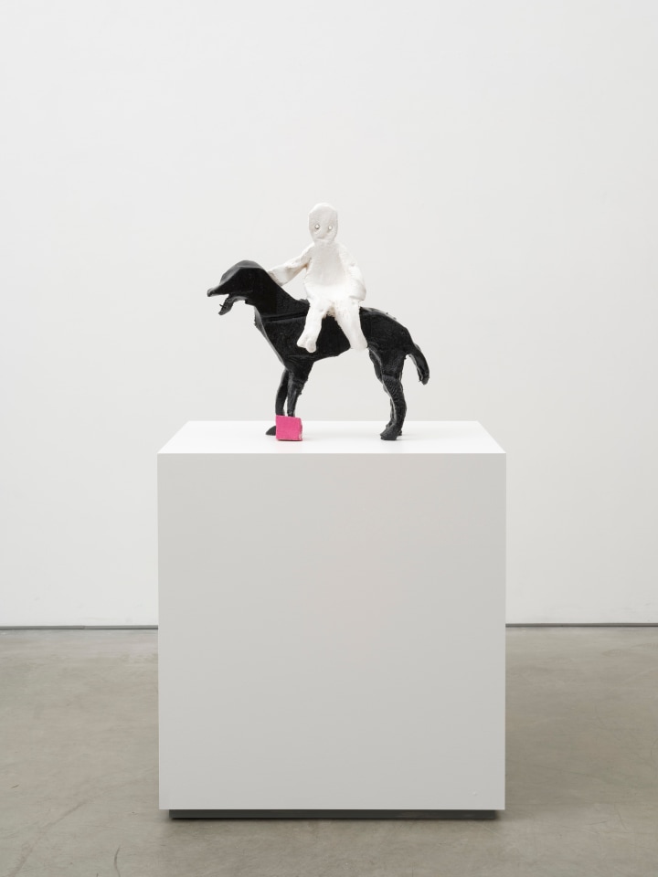 Valentin Carron, Baby and Dog, 2022