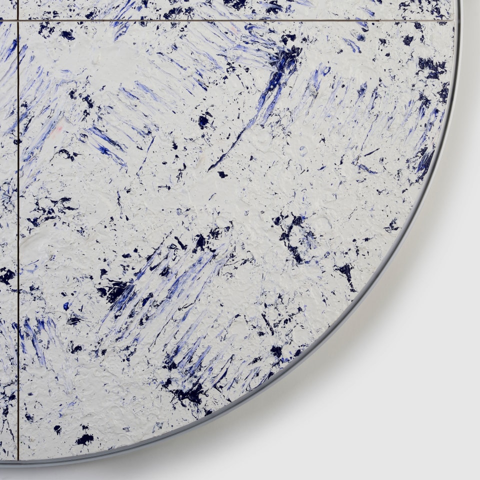 Sam Gilliam Untitled (tondo), 2022