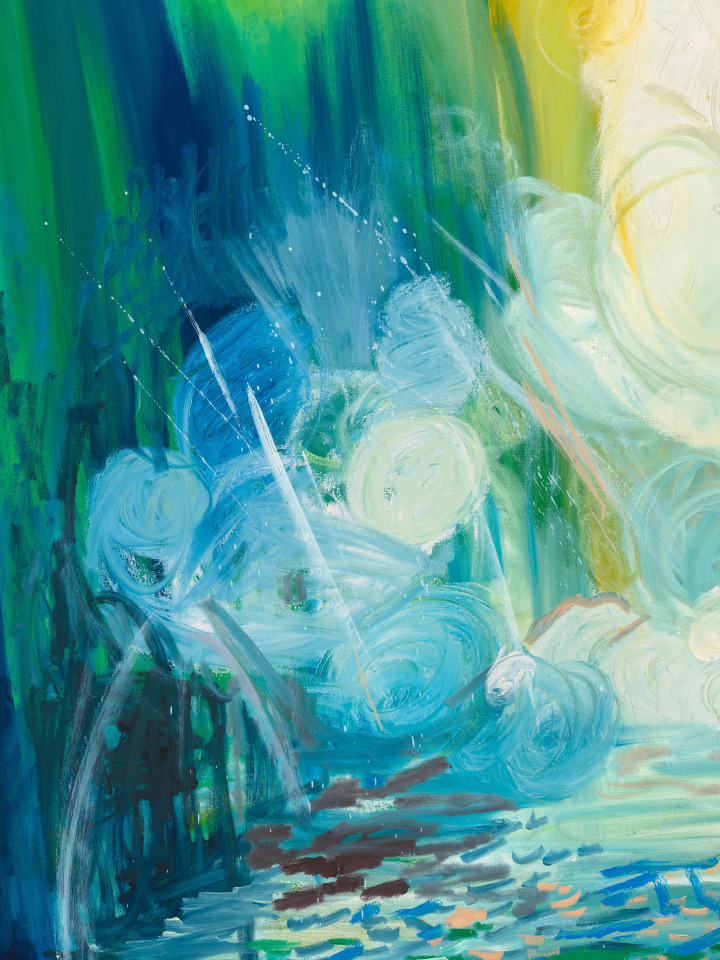 Shara Hughes, Niagara, 2024