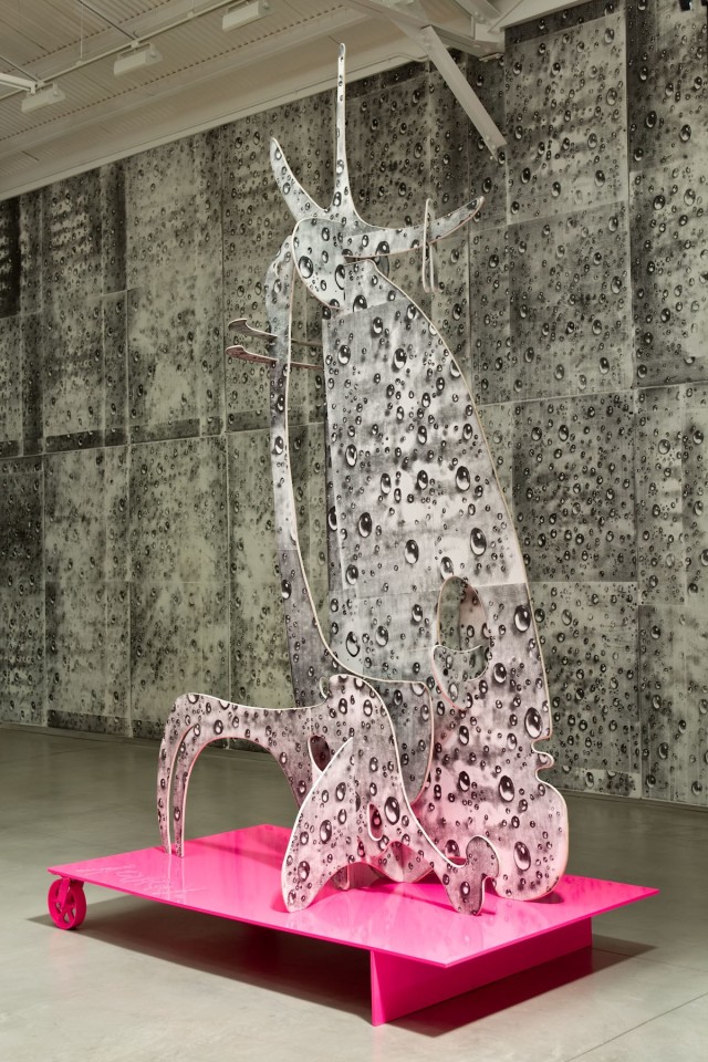 Aaron Curry The Monad Has Wheels (Pink King), 2010