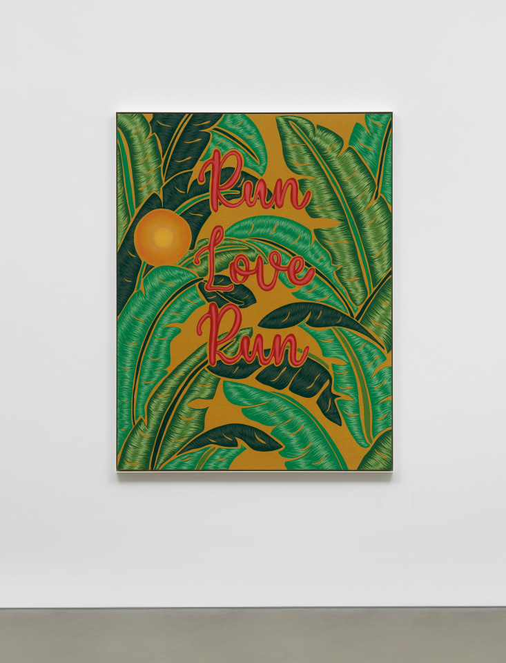 Joel Mesler, Untitled (Run Love Run), 2023