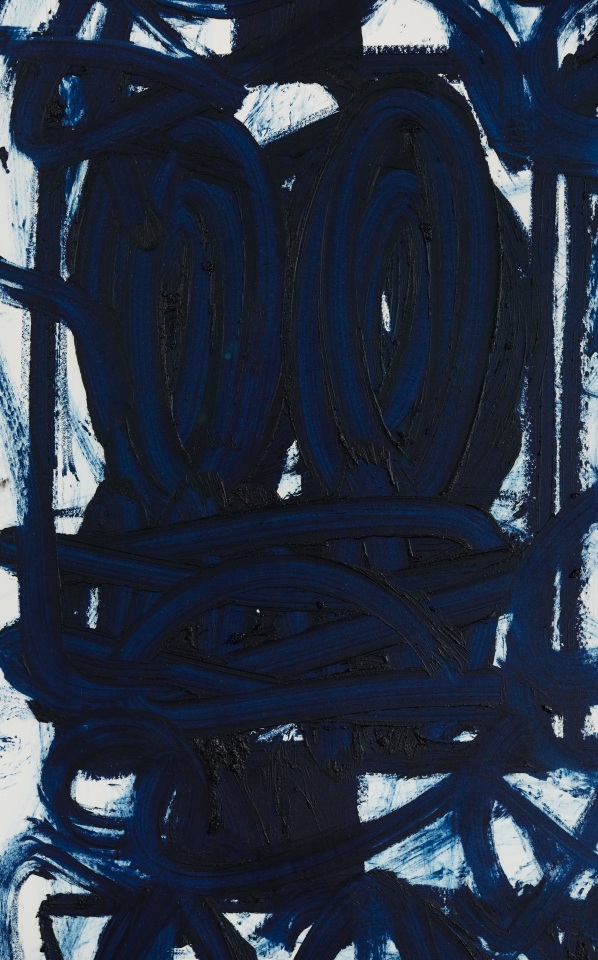 Rashid Johnson, Untitled Anxious Bruise Drawing, 2021