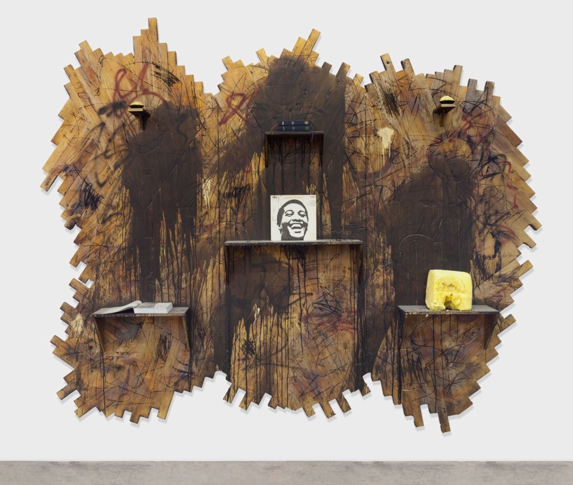 Rashid Johnson Two Smiles, 2014