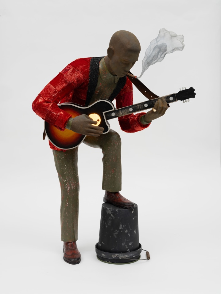 Derek Fordjour, Beale Street Blues, 2025