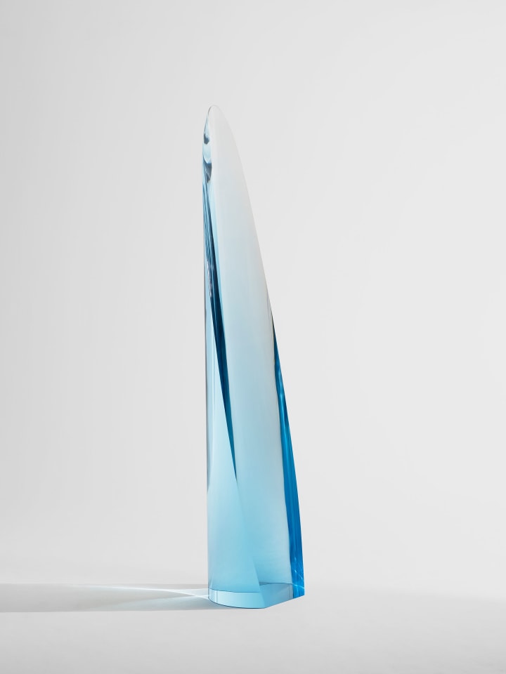 Fred Eversley, Untitled (cylindrical lens), 2023