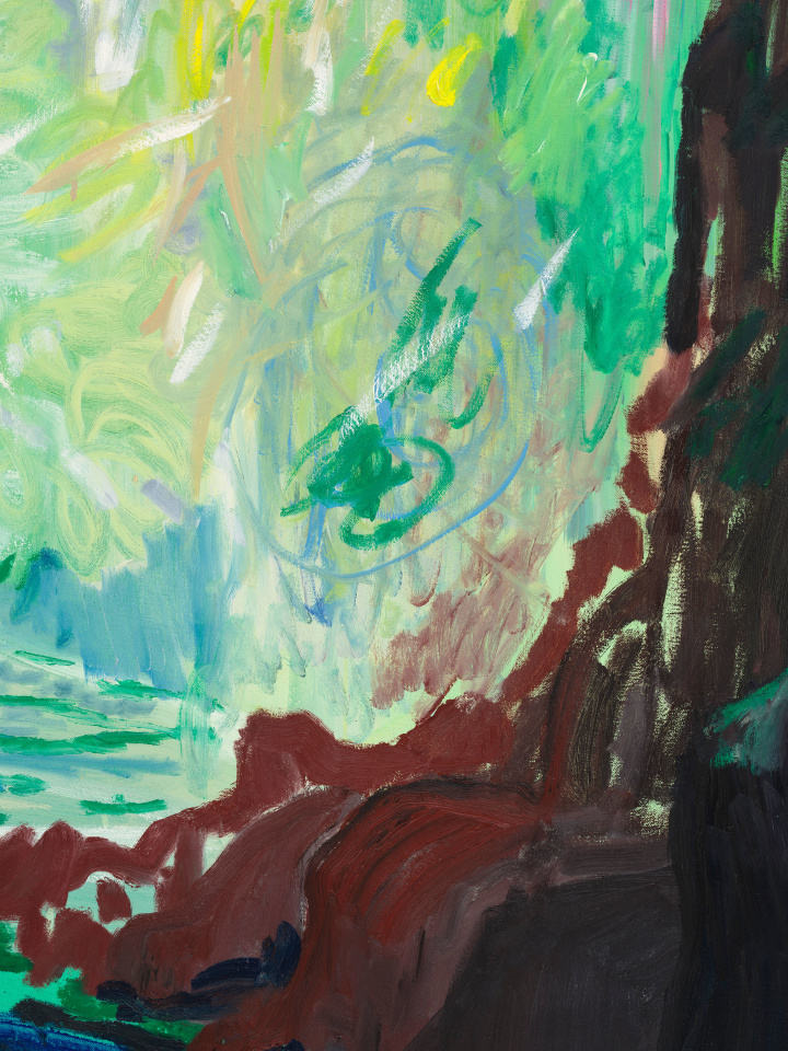 Shara Hughes, Niagara, 2024