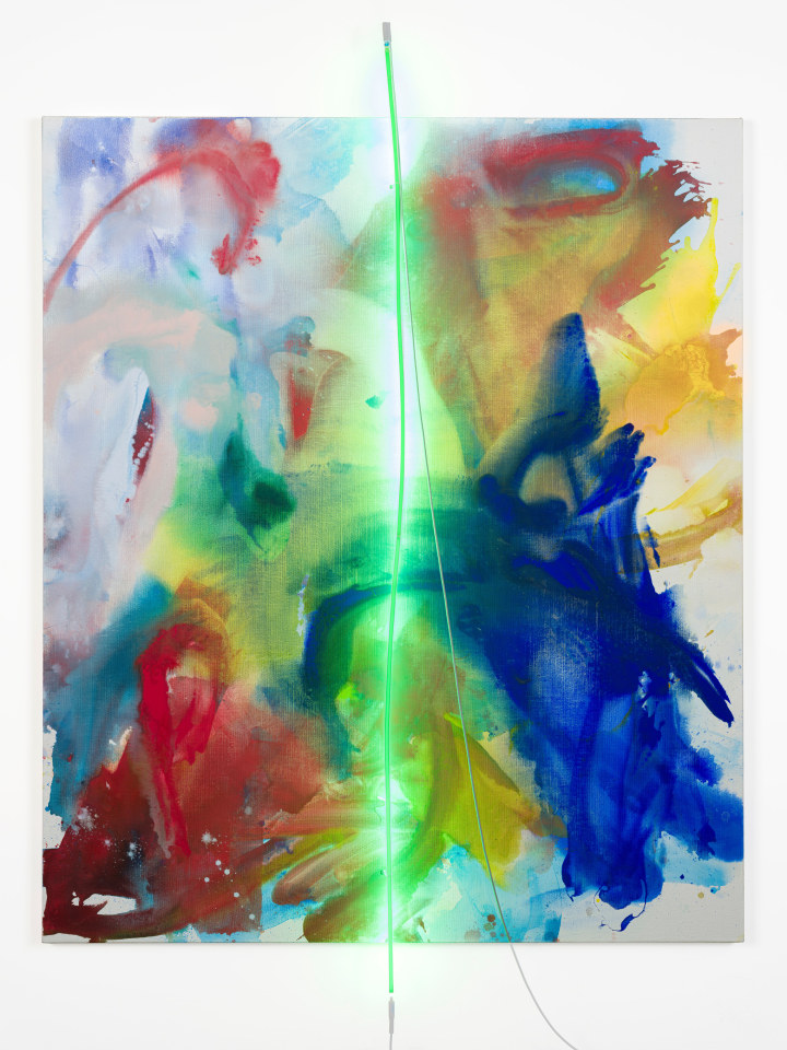 Mary Weatherford, Air, 2021