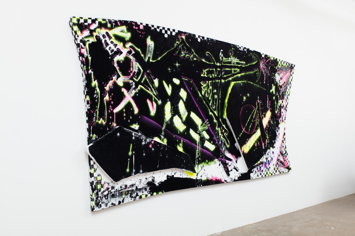 Aaron Curry Evasive Maneuvers, 2015