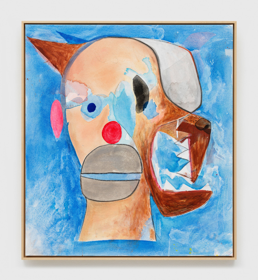 Jason Fox, Homer Wolf Skull with Sky, 2024