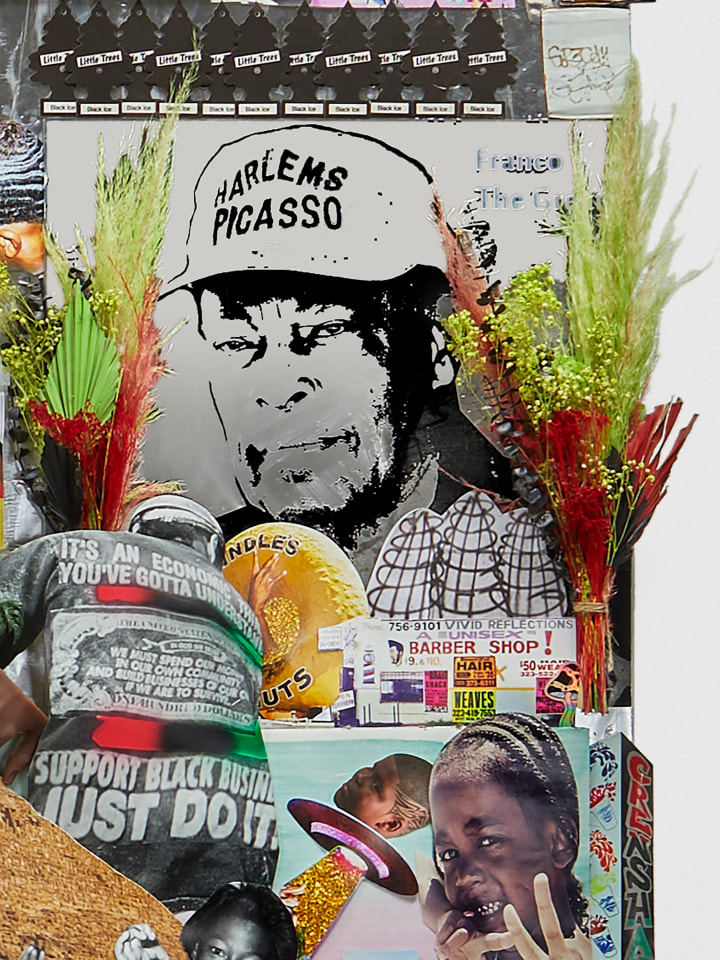 Lauren Halsey, thou shall not fold, 2022