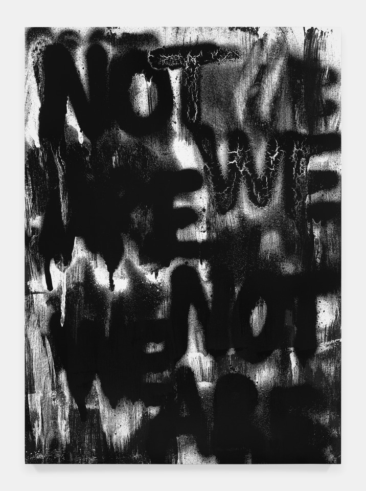 Adam Pendleton, Untitled (WE ARE NOT), 2020