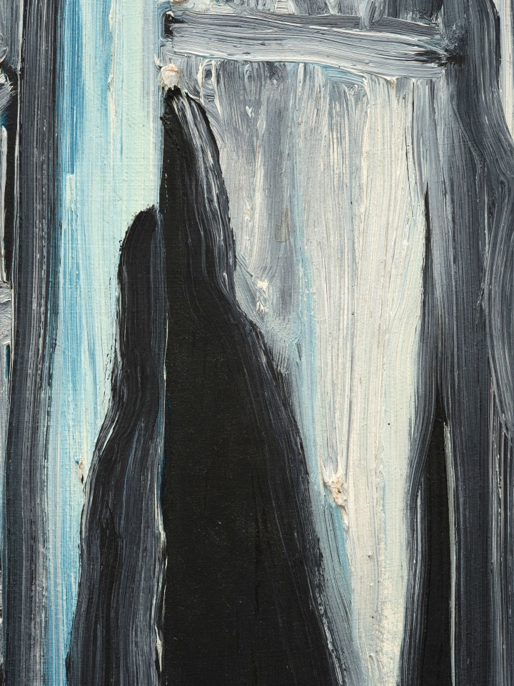 Martha Diamond, Study for Highway, 1984