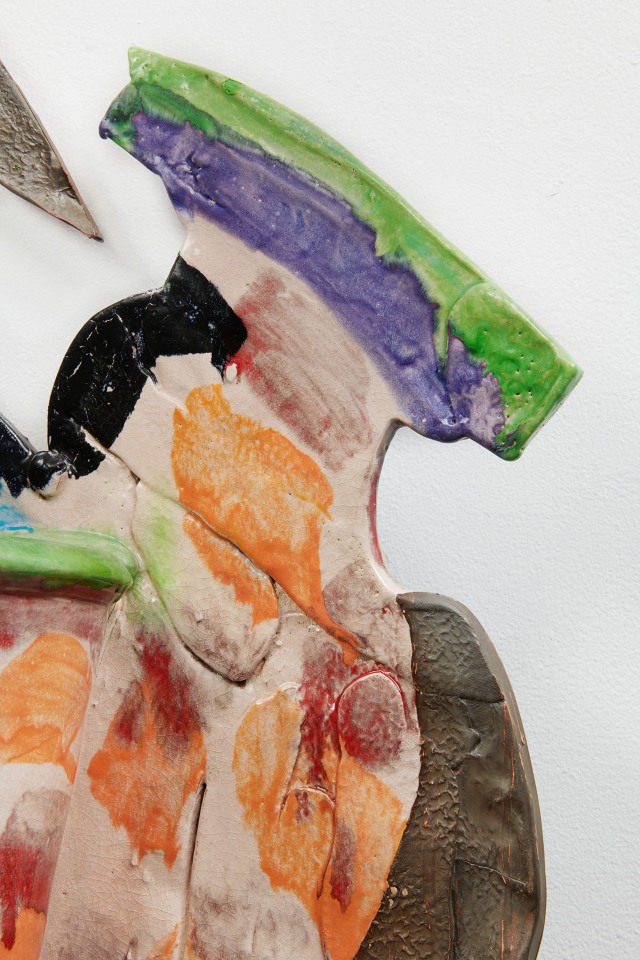 Betty Woodman, Balustrade Relief 6-94, 1994