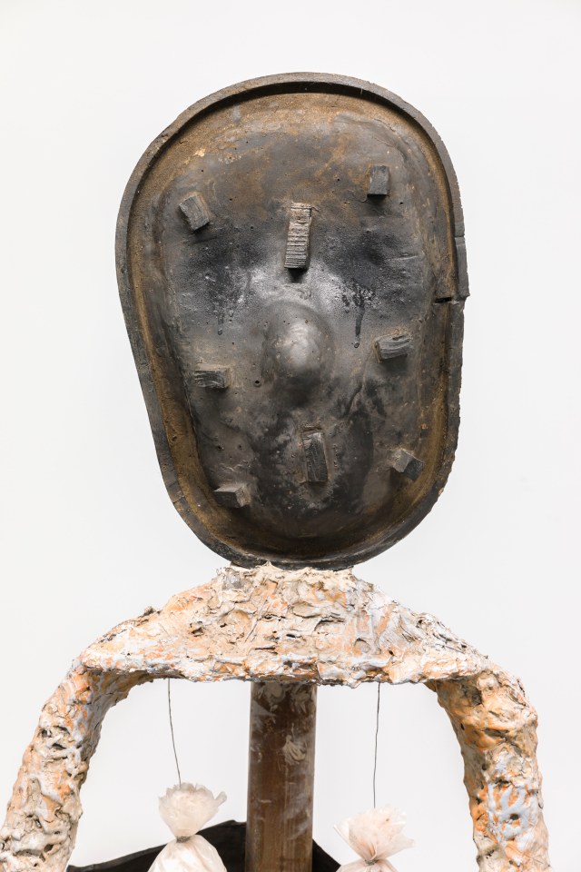 Huma Bhabha Mask of Dimitrios, 2019