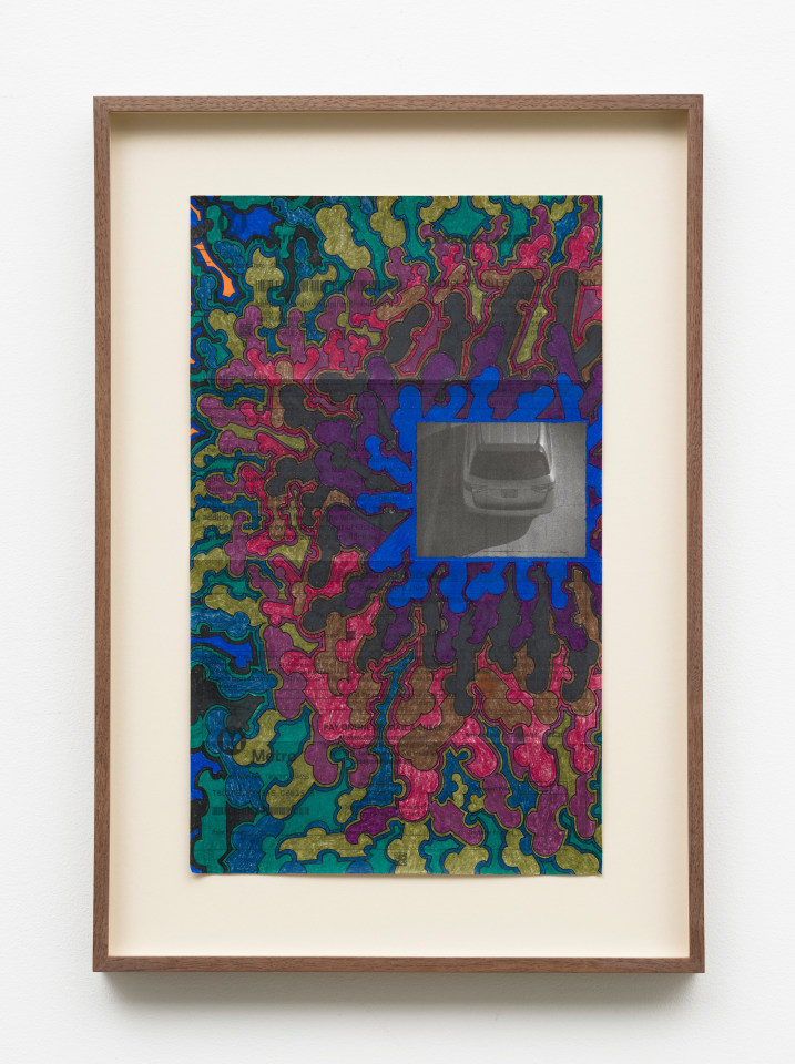 Michael Williams, Toll Evasion Drawing, 2020