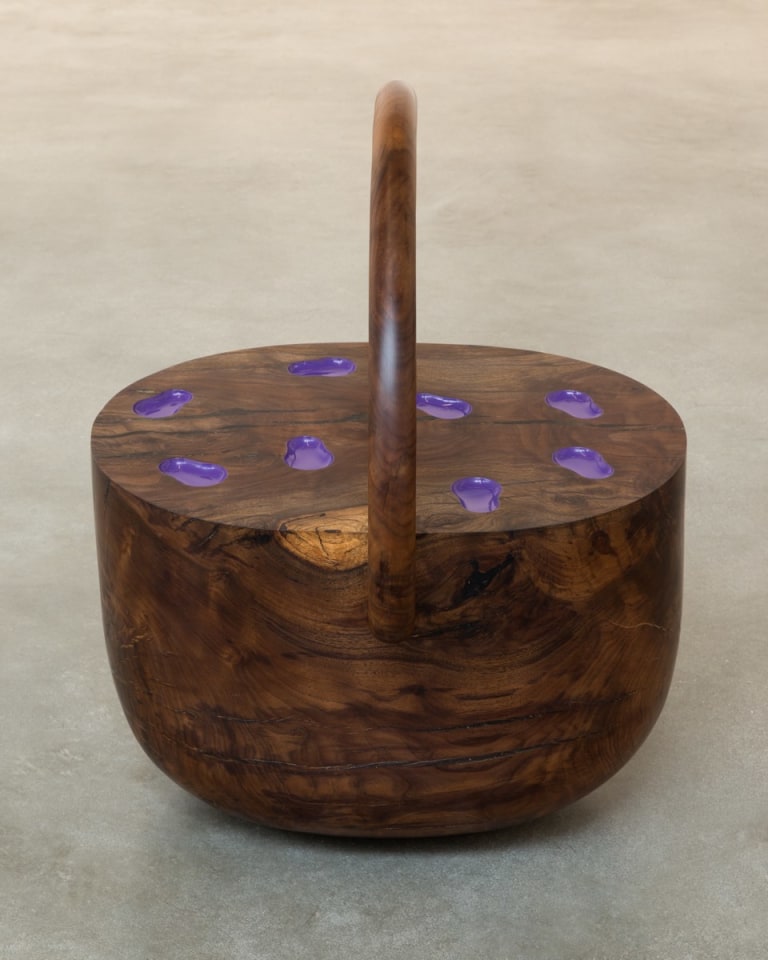 Elad Lassry Untitled (Carrier, Eggplants), 2015