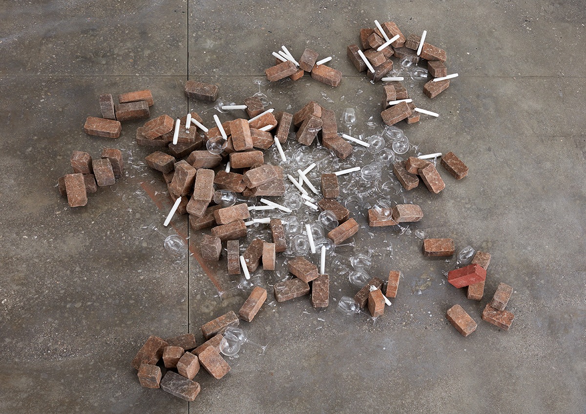 John Armleder West Jasmine, 2017