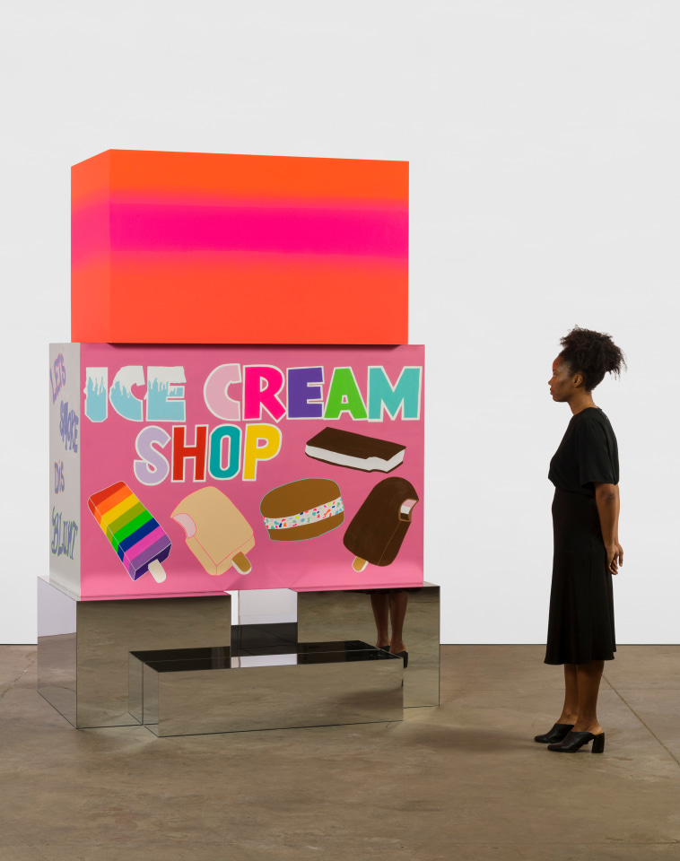 Lauren Halsey, Ice Cream Shop, 2020