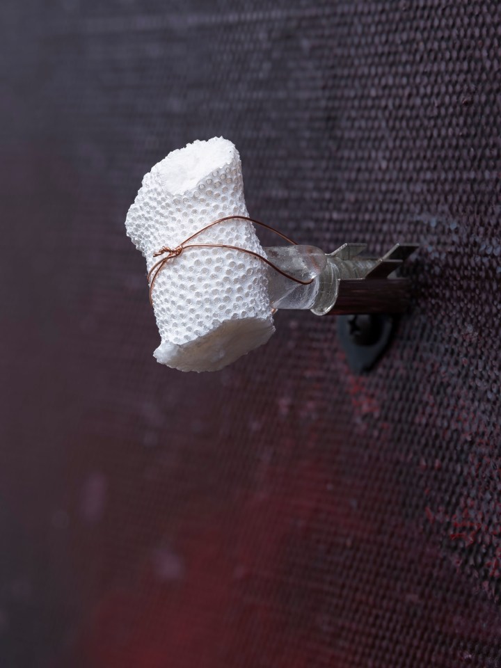 Mary Weatherford, Icarus, 2025