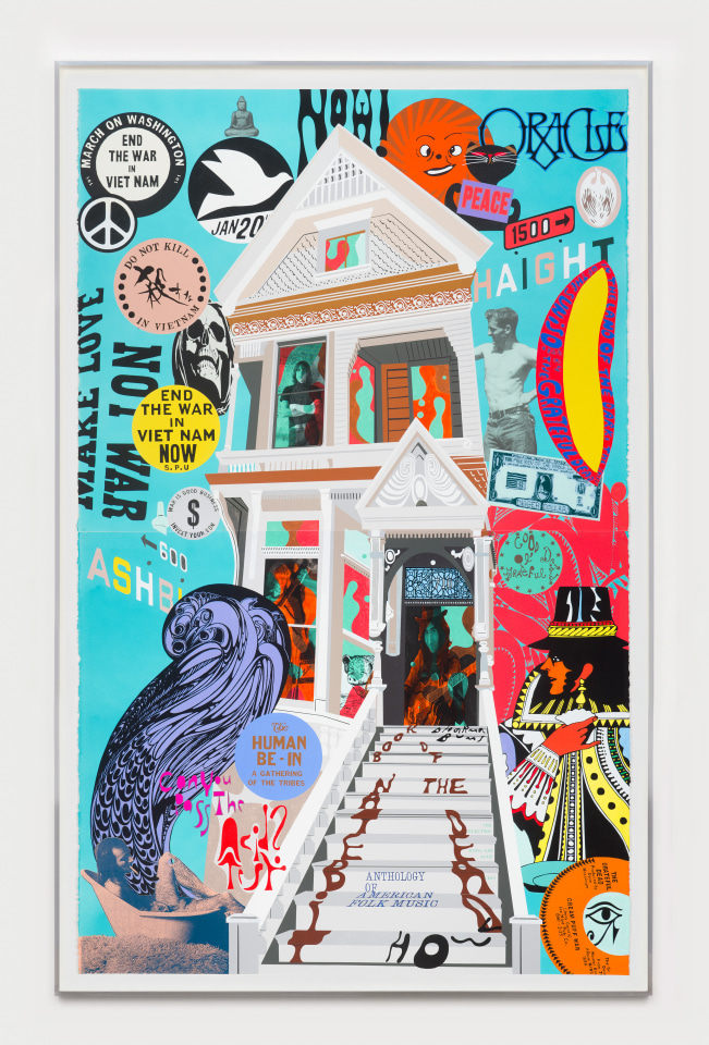 Matthew Brannon, 710 Ashbury Street, San Francisco 1967, 2020