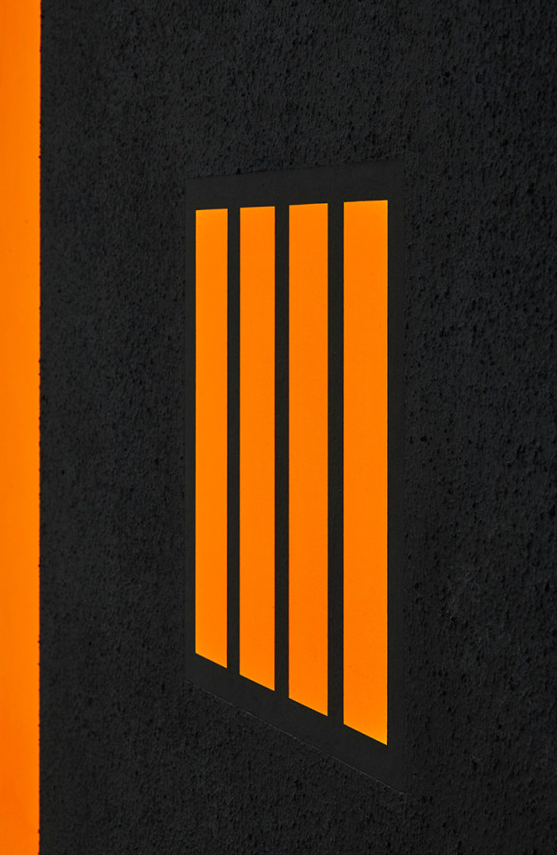 Peter Halley Rectangular Prison with Smokestack,&nbsp;1987