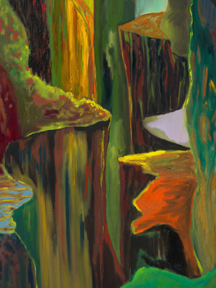 Shara Hughes, Rift, 2025