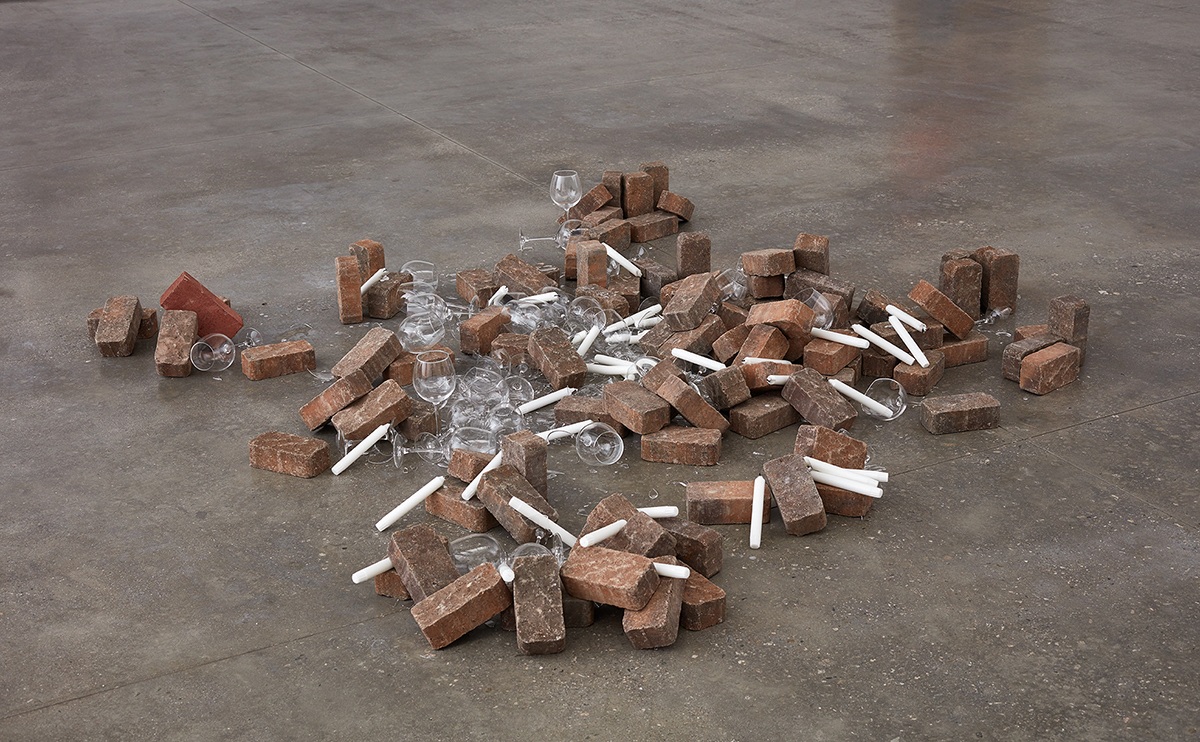 John Armleder West Jasmine, 2017