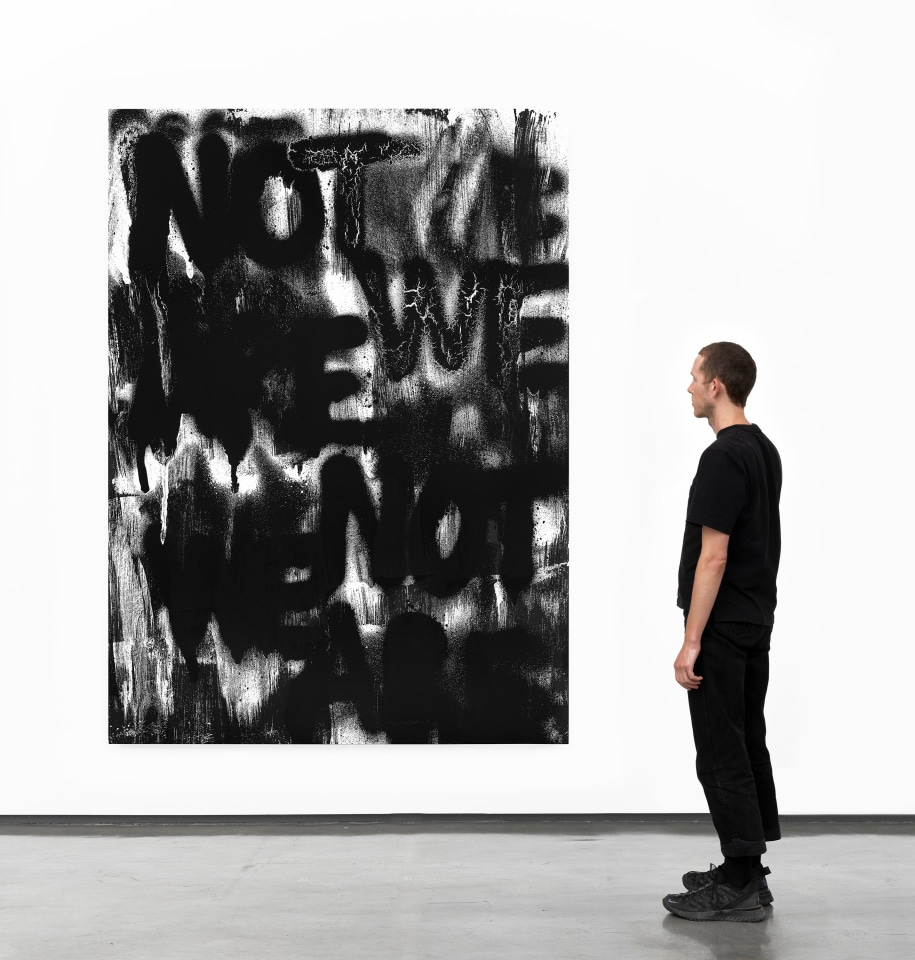 Adam Pendleton, Untitled (WE ARE NOT), 2020