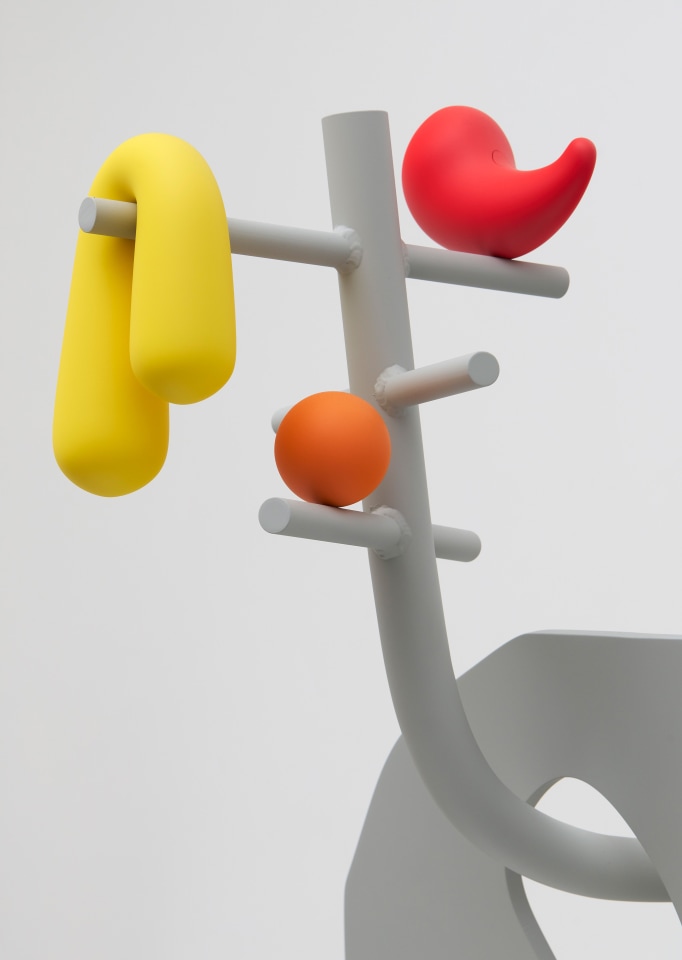 Aaron Curry, Dead World with a Deconstructed Sunset, 2022