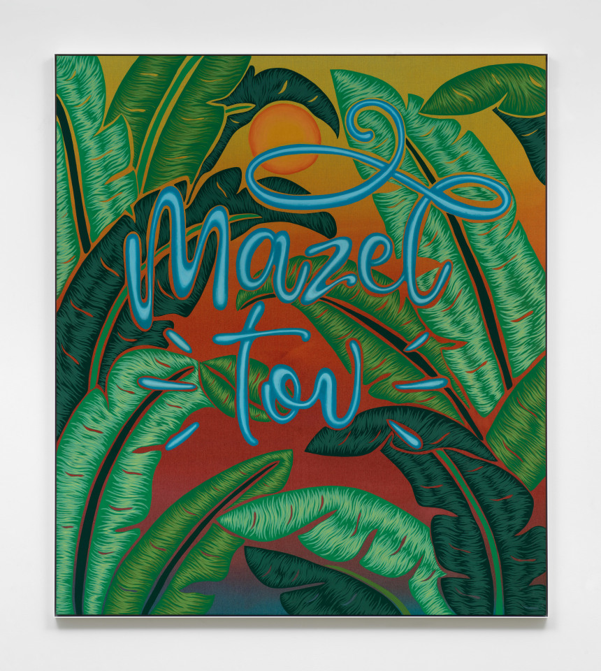 Joel Mesler, Untitled (Mazel Tov), 2023