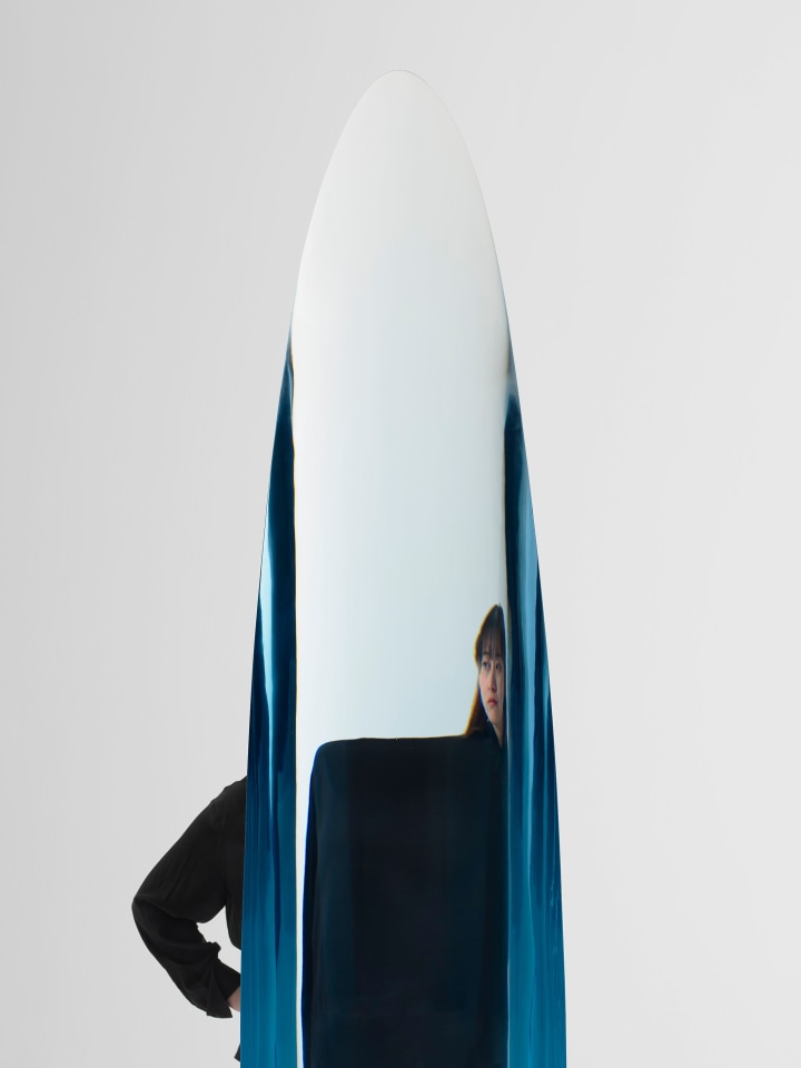 Fred Eversley, Untitled (cylindrical lens), 2023