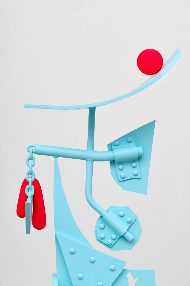 Aaron Curry, Machine Sky, 2023